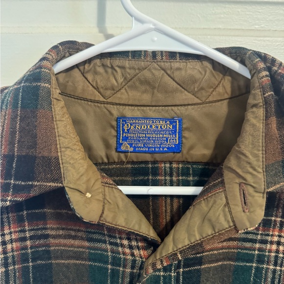 Vintage Wool Pendleton Button Up Made in USA - Picture 2 of 5